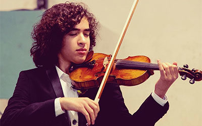 Artist for the Amazon Spotlight: Violinist, Composer & Conductor Bartu Elci-Ozsoy, 16, Inspires & Connects With The Power of Music